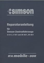 Reparaturanleitung simson zwei gebraucht kaufen  Wird an jeden Ort in Deutschland