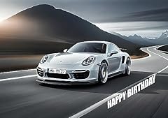 Happy birthday porsche for sale  Delivered anywhere in UK