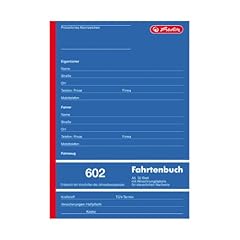 Herlitz 840637 fahrtenbuch gebraucht kaufen  Wird an jeden Ort in Deutschland