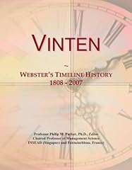 Vinten webster timeline for sale  Delivered anywhere in UK