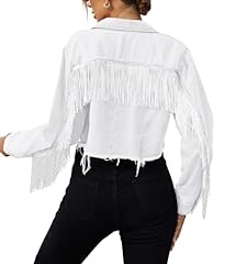 Zeagoo fringe jacket for sale  Delivered anywhere in USA 