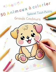 Livre coloriage animaux d'occasion  Livré partout en France