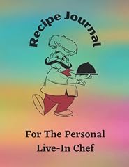 Recipe journal personal for sale  Delivered anywhere in UK