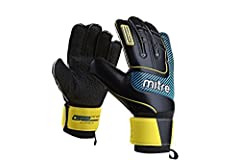 Mitre Anza G2 Durable Goalkeeper Gloves - Black/Cyan/Yellow, for sale  Delivered anywhere in UK