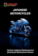 Japanese motorcycles logbook for sale  Delivered anywhere in UK