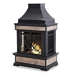 Sunjoy outdoor fireplace for sale  Delivered anywhere in USA 