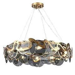 Chandelier modern round for sale  Delivered anywhere in UK