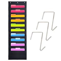 Black pocket chart for sale  Delivered anywhere in USA 