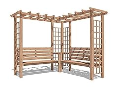 Wooden pergola arbour for sale  Delivered anywhere in Ireland