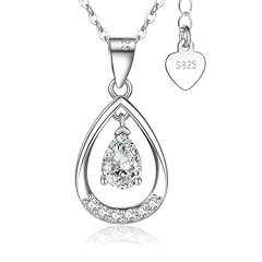 Exgox silver necklace for sale  Delivered anywhere in UK