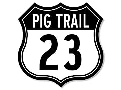 Pig trail sign for sale  Delivered anywhere in USA 