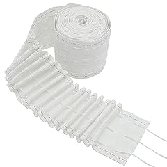 White pencil pleat for sale  Delivered anywhere in UK