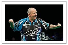 Phil taylor signed for sale  Delivered anywhere in UK
