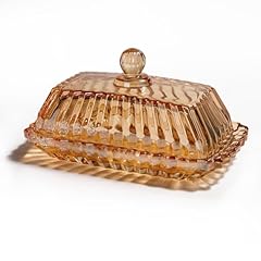 Glass butter dish for sale  Delivered anywhere in USA 