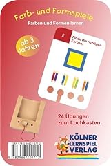 Farb formenspiele kartensatz gebraucht kaufen  Wird an jeden Ort in Deutschland