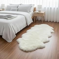 Real sheepskin rug for sale  Delivered anywhere in USA 