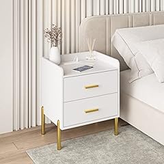 Drawer white nightstand for sale  Delivered anywhere in USA 