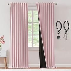 Shineland pink curtains for sale  Delivered anywhere in USA 