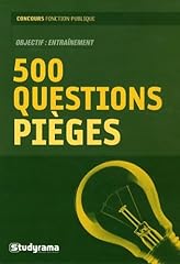 500 questions pièges d'occasion  Livré partout en France