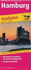 Hamburg touristischer stadtpla gebraucht kaufen  Wird an jeden Ort in Deutschland