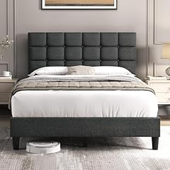 Yaheetech upholstered bed for sale  Delivered anywhere in USA 