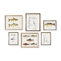 Angler picture rustic for sale  Delivered anywhere in USA 