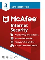 Mcafee internet security for sale  Delivered anywhere in UK