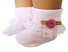 Pink lace socks for sale  Delivered anywhere in USA 
