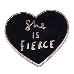 Fierce brooch black for sale  Delivered anywhere in UK