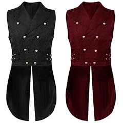 Mens gothic waistcoat for sale  Delivered anywhere in UK