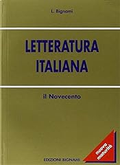 Letteratura italiana. novecent usato  Spedito ovunque in Italia 