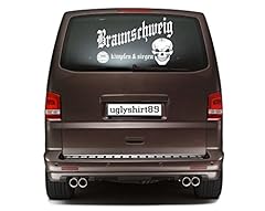 Gebraucht, Braunschweig Autoaufkleber 45 cm | Hardcore | Sticker gebraucht kaufen  Wird an jeden Ort in Deutschland