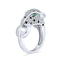 Bling Jewelry Green Eye Black White Cubic Zirconia for sale  Delivered anywhere in USA 