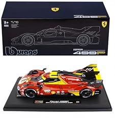 Bburago ferrari racing usato  Spedito ovunque in Italia 