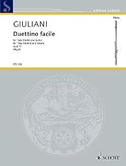 Duettino facile op. d'occasion  Livré partout en France