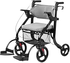 Folding rollator walker for sale  Delivered anywhere in UK