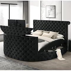 Round bed frame for sale  Delivered anywhere in USA 