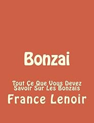 Bonzai devez savoir d'occasion  Livré partout en France