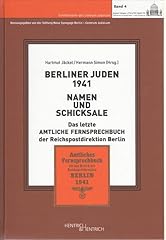 Berliner juden 1941 gebraucht kaufen  Wird an jeden Ort in Deutschland