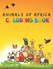 Animals africa coloring gebraucht kaufen  Wird an jeden Ort in Deutschland