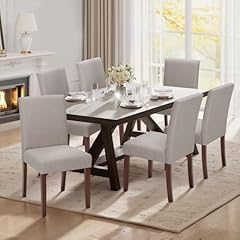 Upholstered parsons dining for sale  Delivered anywhere in USA 