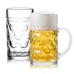 Glass beer stein for sale  Delivered anywhere in USA 