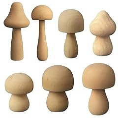 Unfinished wooden mushroom for sale  Delivered anywhere in USA 