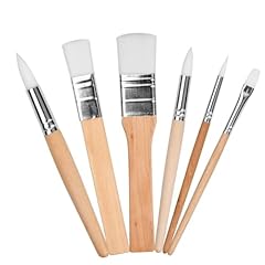 Wooden paint brushes for sale  Delivered anywhere in UK