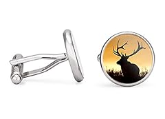 Oakmont cufflinks elk for sale  Delivered anywhere in USA 