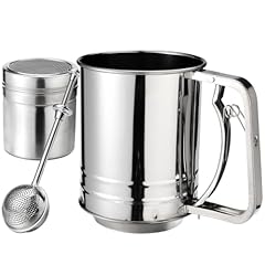 Stainless steel sifter for sale  Delivered anywhere in USA 