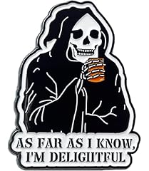 Funny skeleton enamel for sale  Delivered anywhere in USA 