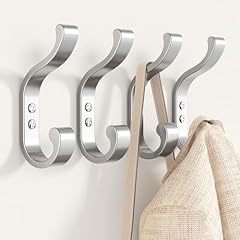 Silver coat hooks for sale  Delivered anywhere in UK