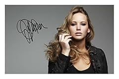 Jennifer lawrence autograph for sale  Delivered anywhere in UK