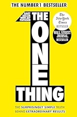 The one thing d'occasion  Livré partout en Belgiqu